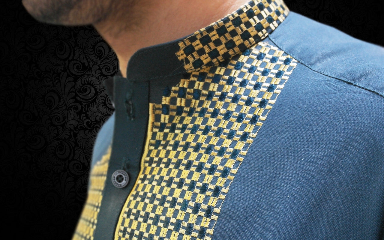 islamic costumes for men, pashtun tribal artwork clothes