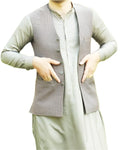 pakistani fashion, pashtun men vest, muslim waistcoat