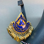 coin jewelry, Afghan earrings, ethnic jewelry set, 