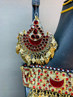 coin jewelry, Afghan earrings, ethnic jewelry, 