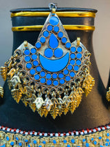 Turquoise Afghan Jewelry Set