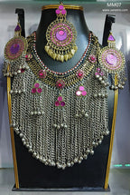 Afghan Kuchi Long Chains Choker Set
