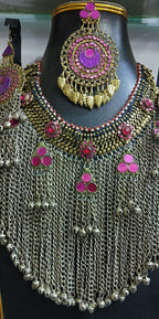Afghan Kuchi Long Chains Choker Set