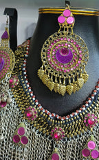 Afghan Kuchi Long Chains Choker Set