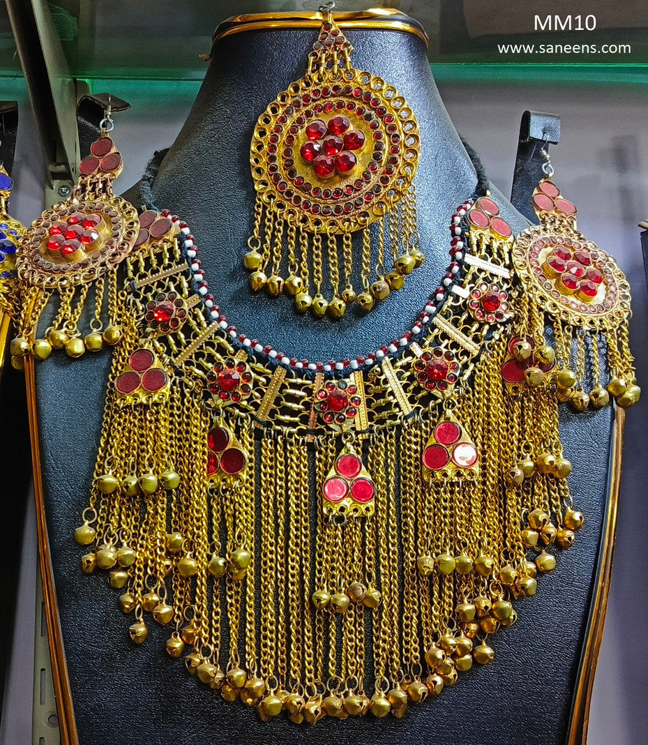 afghan pashtun jewelry set