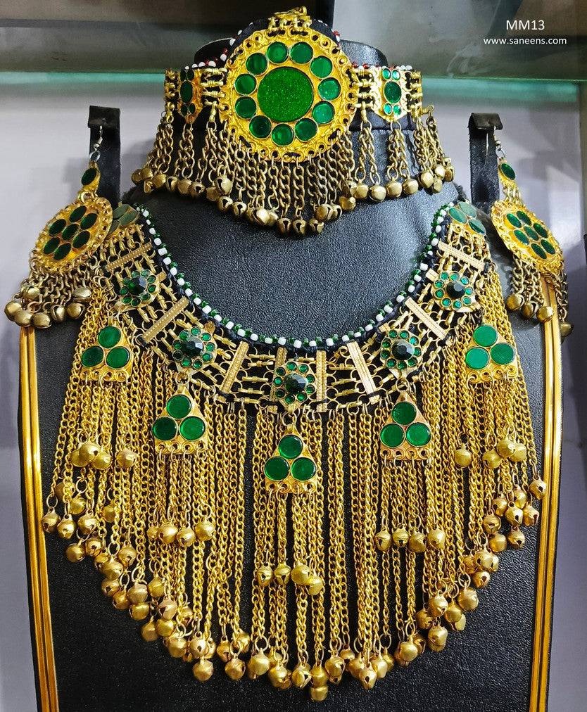 kuchi afghan jewelry set