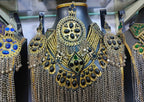 afghan gypsy women formal jewelry set choker
