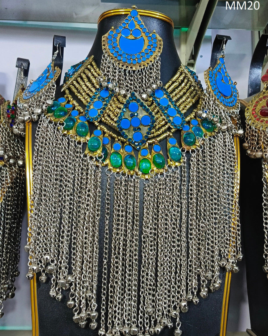 kuchi afghan jewelry set