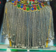 handmade long chain necklace from afghanistan