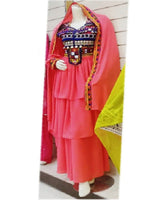 Hand Embroidered Afghan Bridal Dress