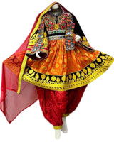 Afghan Hand Embroidered Bridal Dress