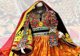Afghan Hand Embroidered Bridal Dress
