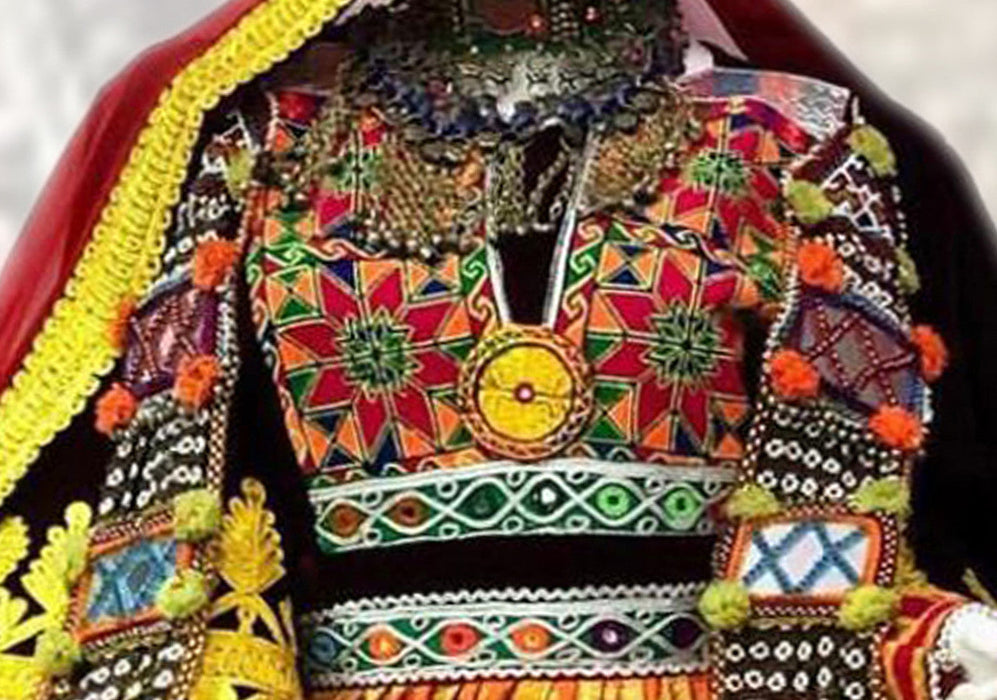 afghani dress