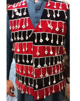 Afghan Coins Style Vest
