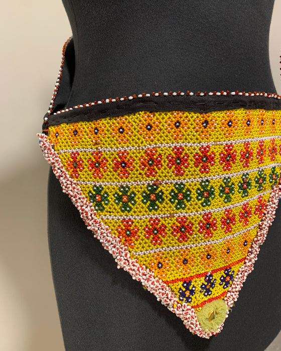 Afghan Tribal Beaded Bag