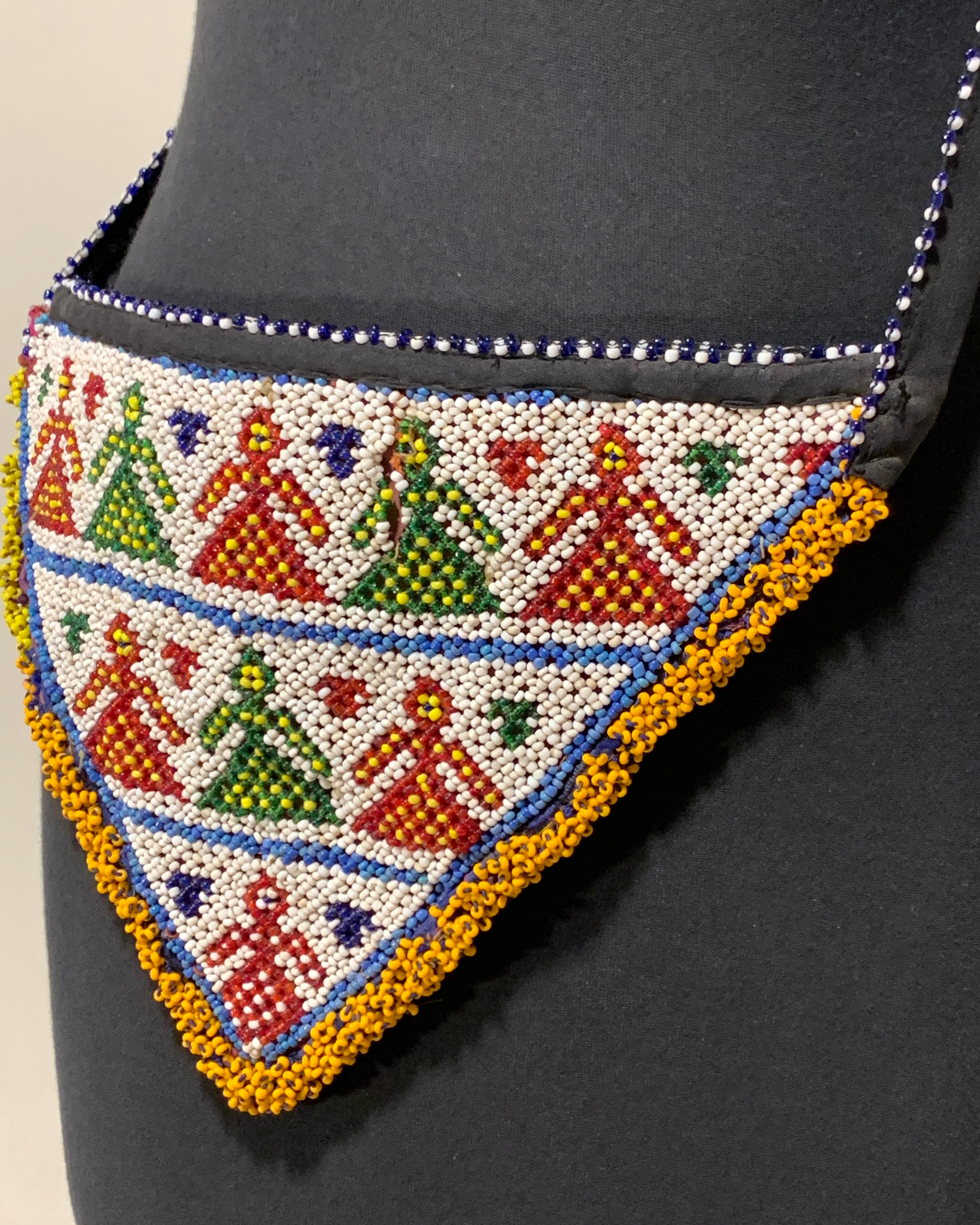 Afghan Beaded Crossbody Pouch