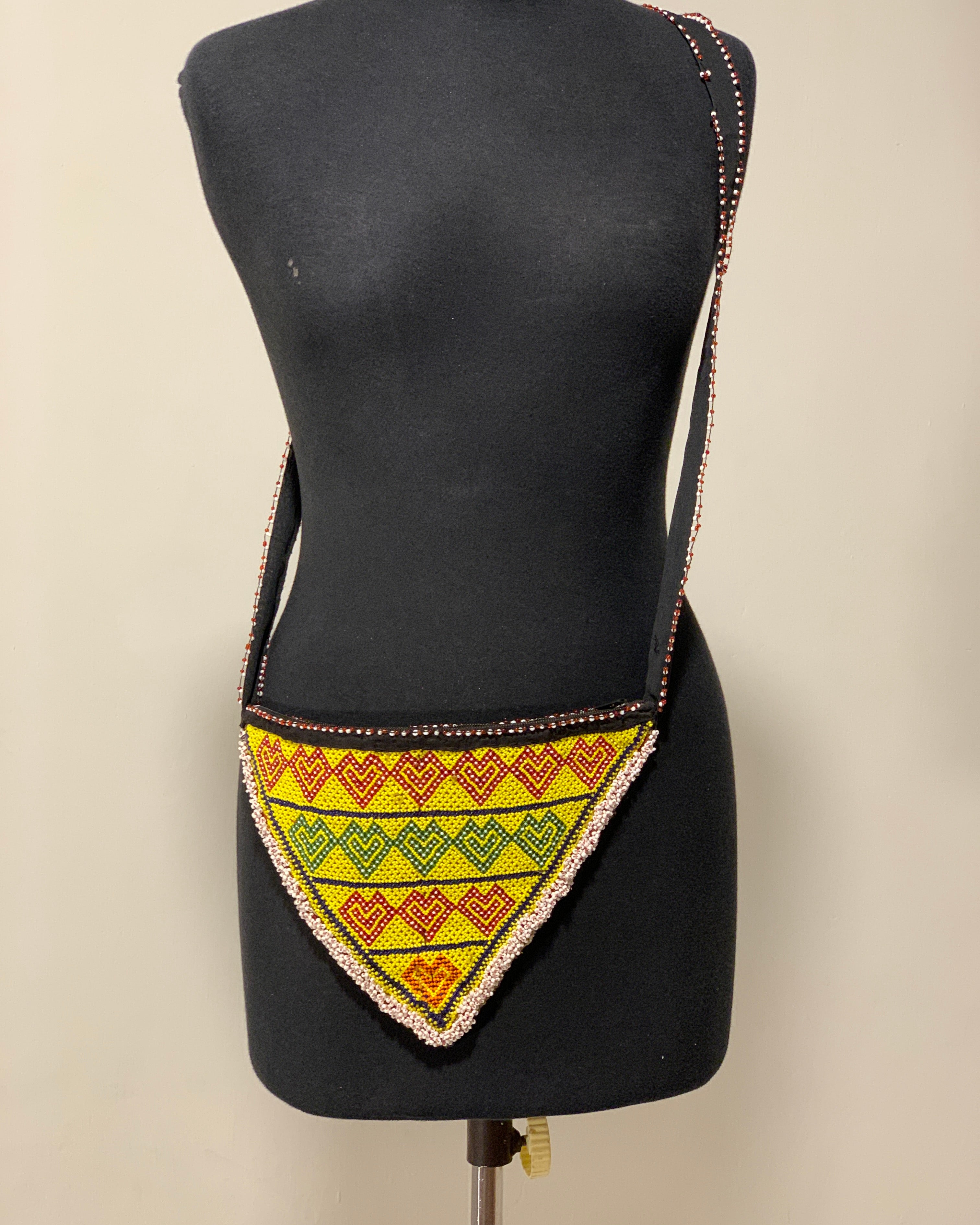 Pashtun Tribal Beaded Purse