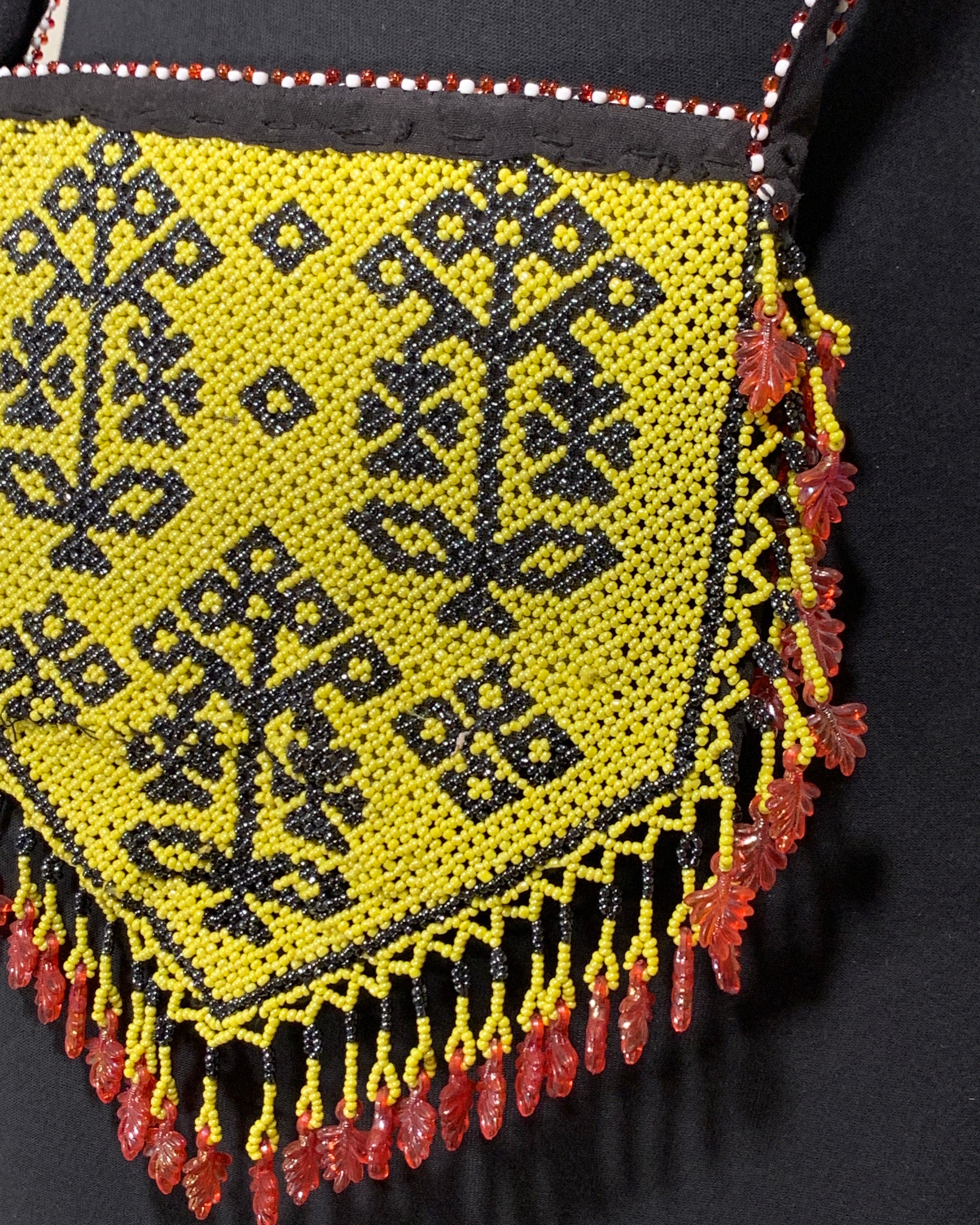 Beaded Afghan Festival Purse