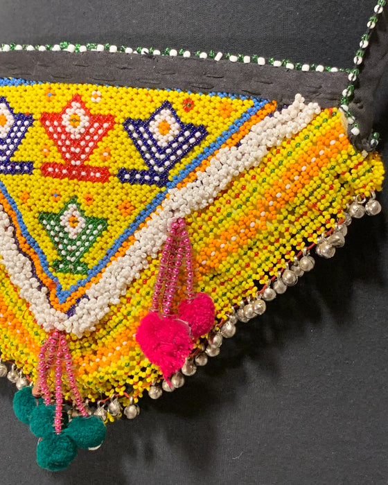 Tribal Beaded Hip Bag