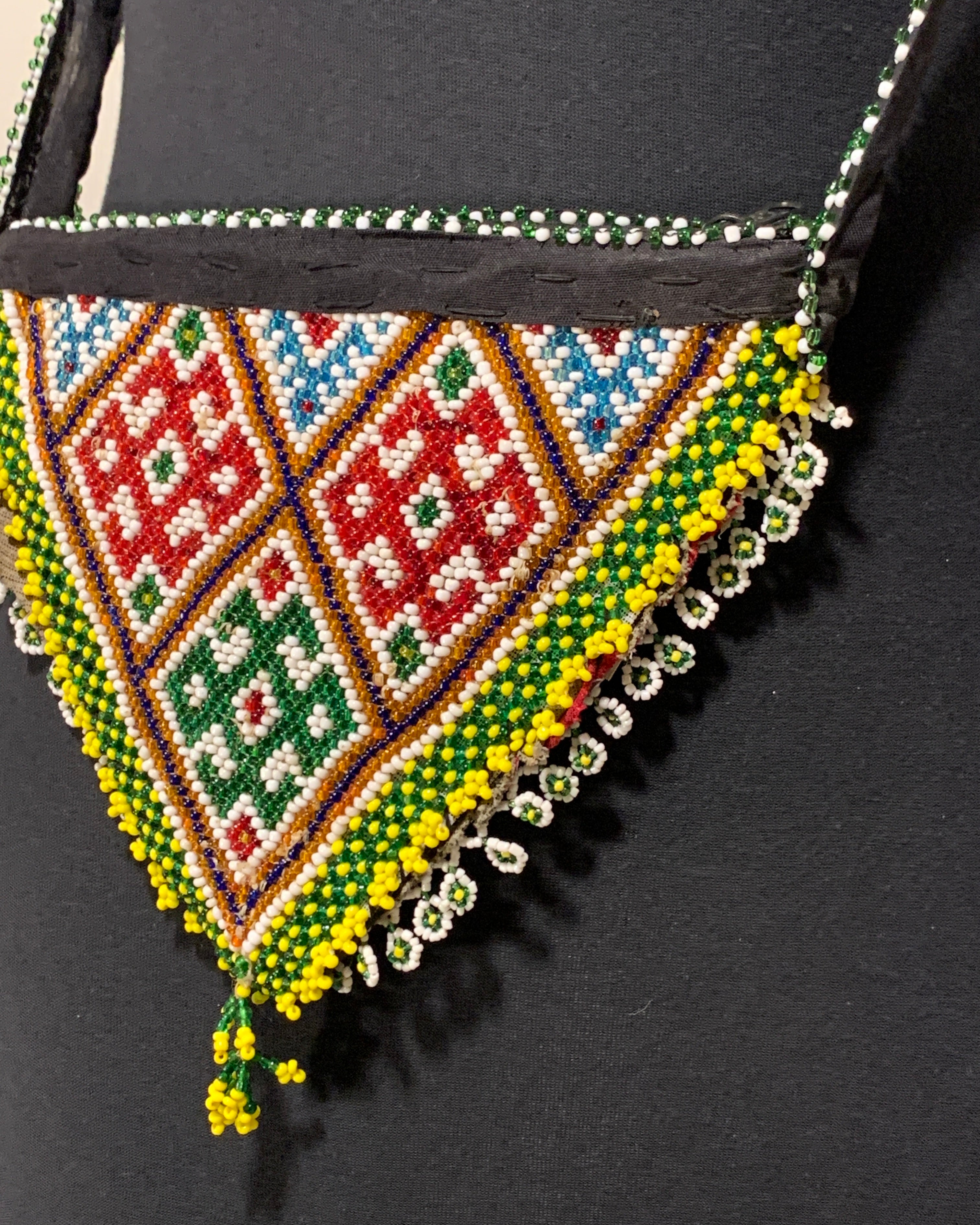 Beaded Afghan Shoulder Bag