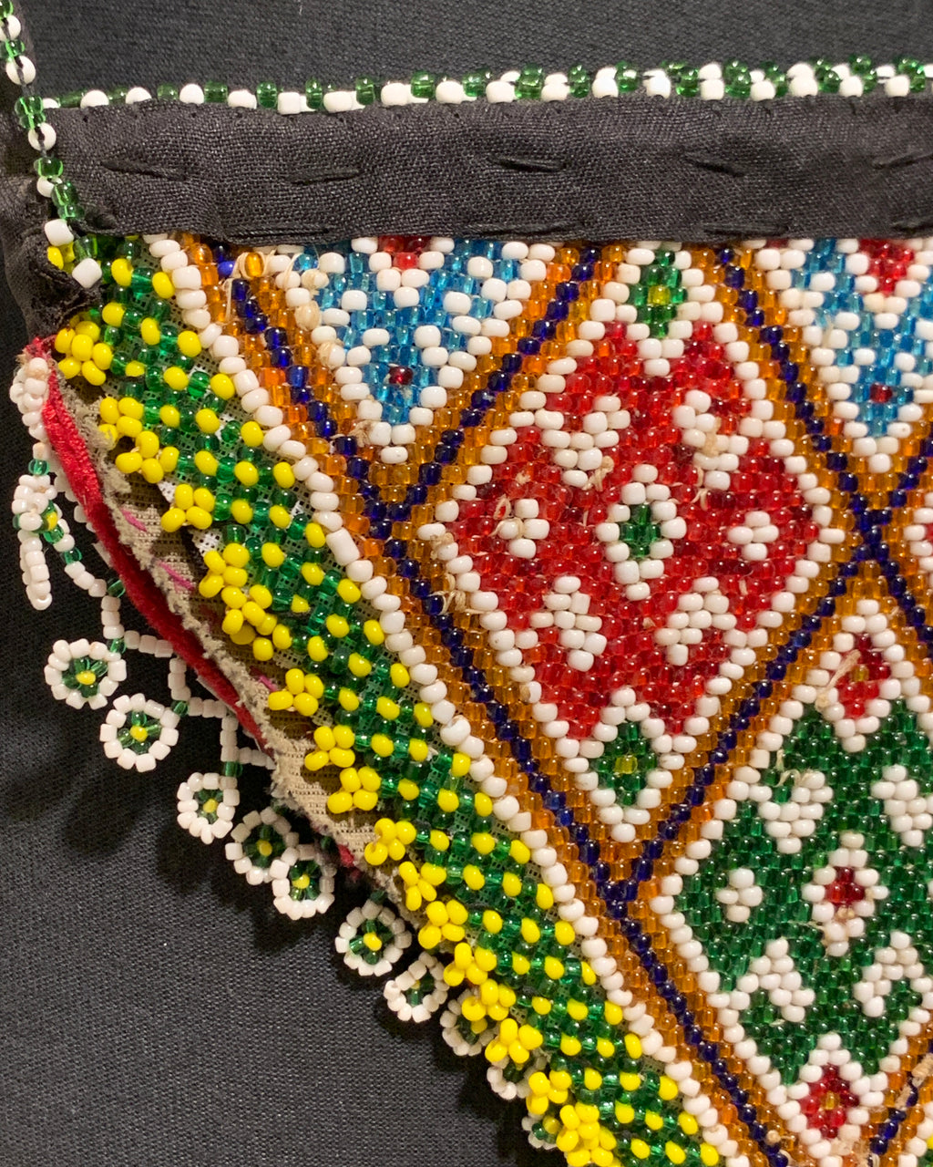 Beaded Afghan Shoulder Bag