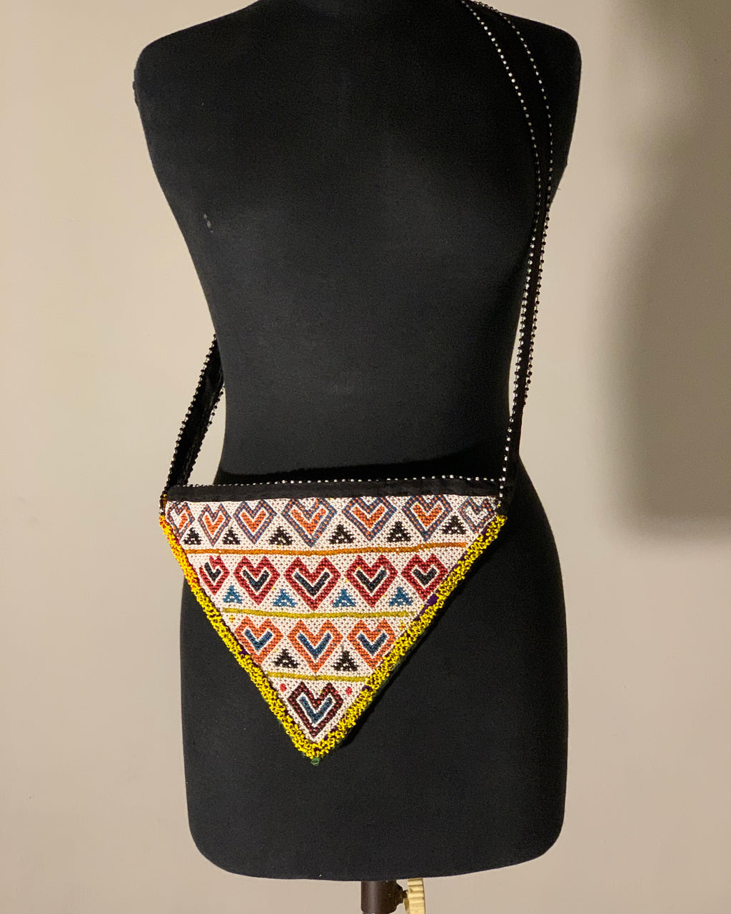 Kuchi Colorful Bead Purse