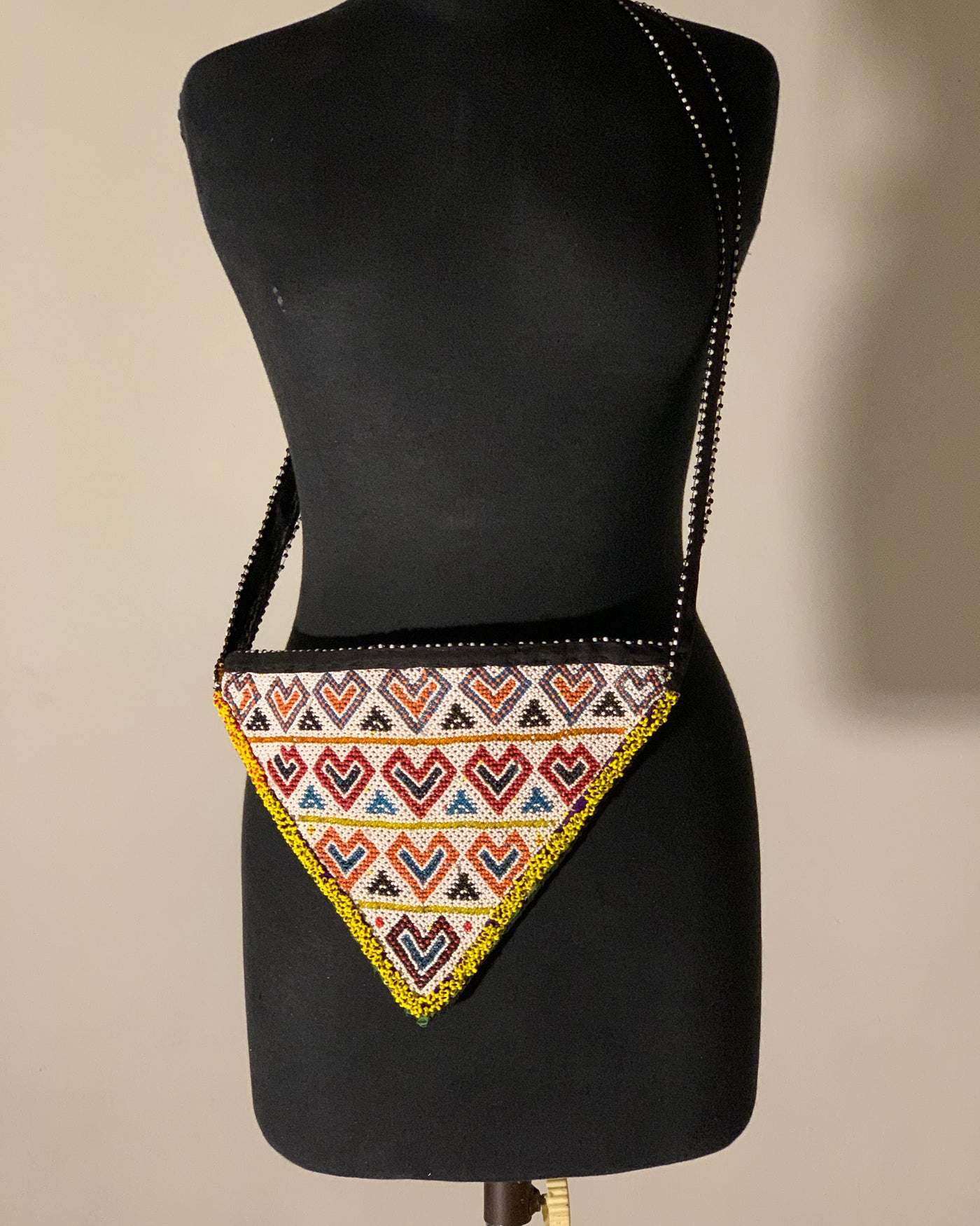 Kuchi Colorful Bead Purse