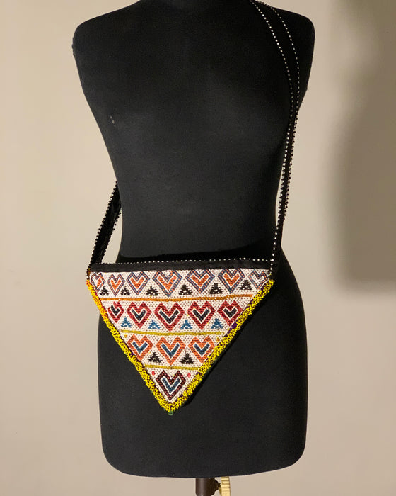 Kuchi Colorful Bead Purse