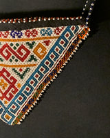 Afghan Shoulder Beaded Pouch
