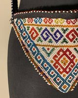 Afghan Shoulder Beaded Pouch