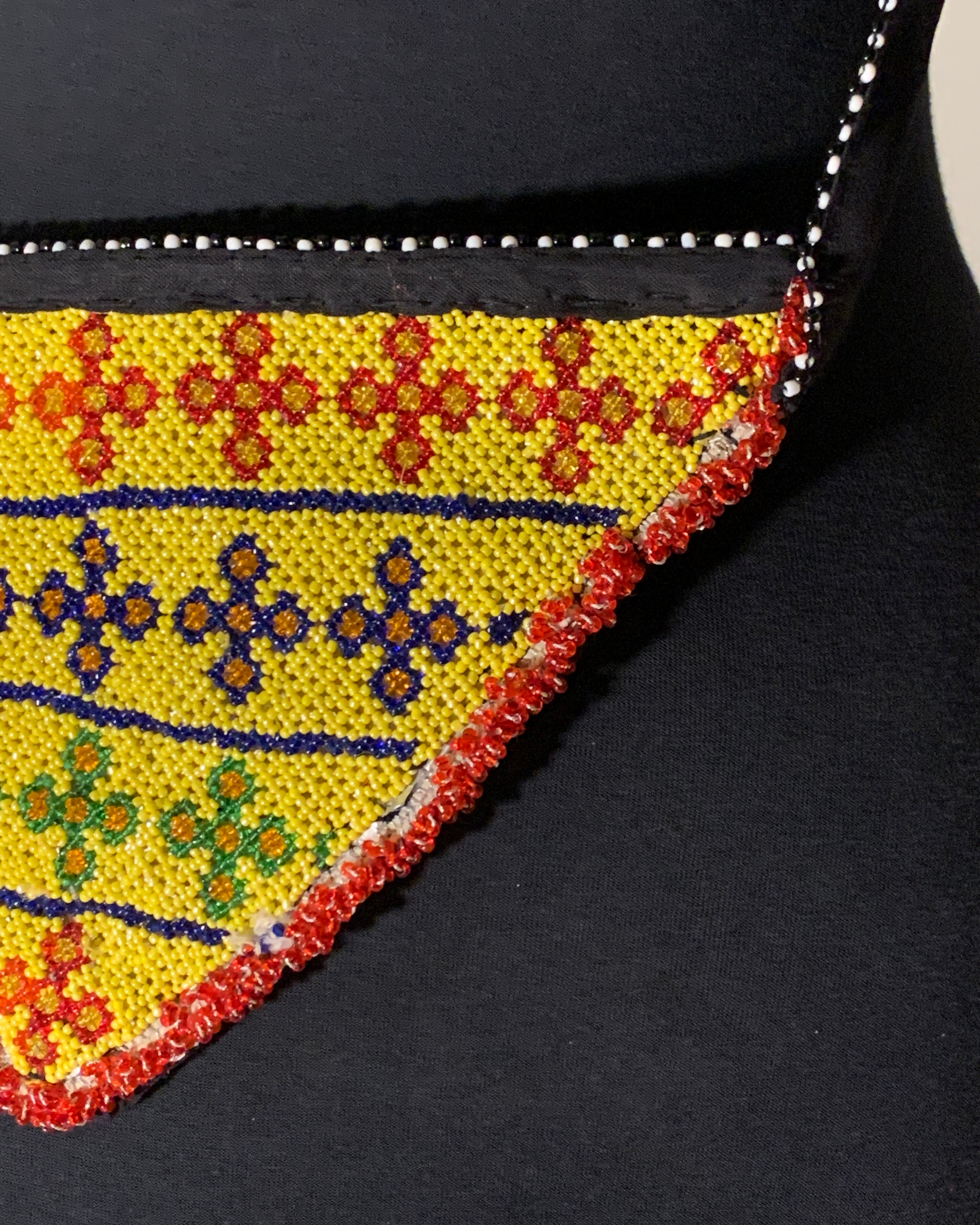 Ethnic Colorful Beaded Purse