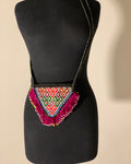 Afghan Patterned Bead Purse