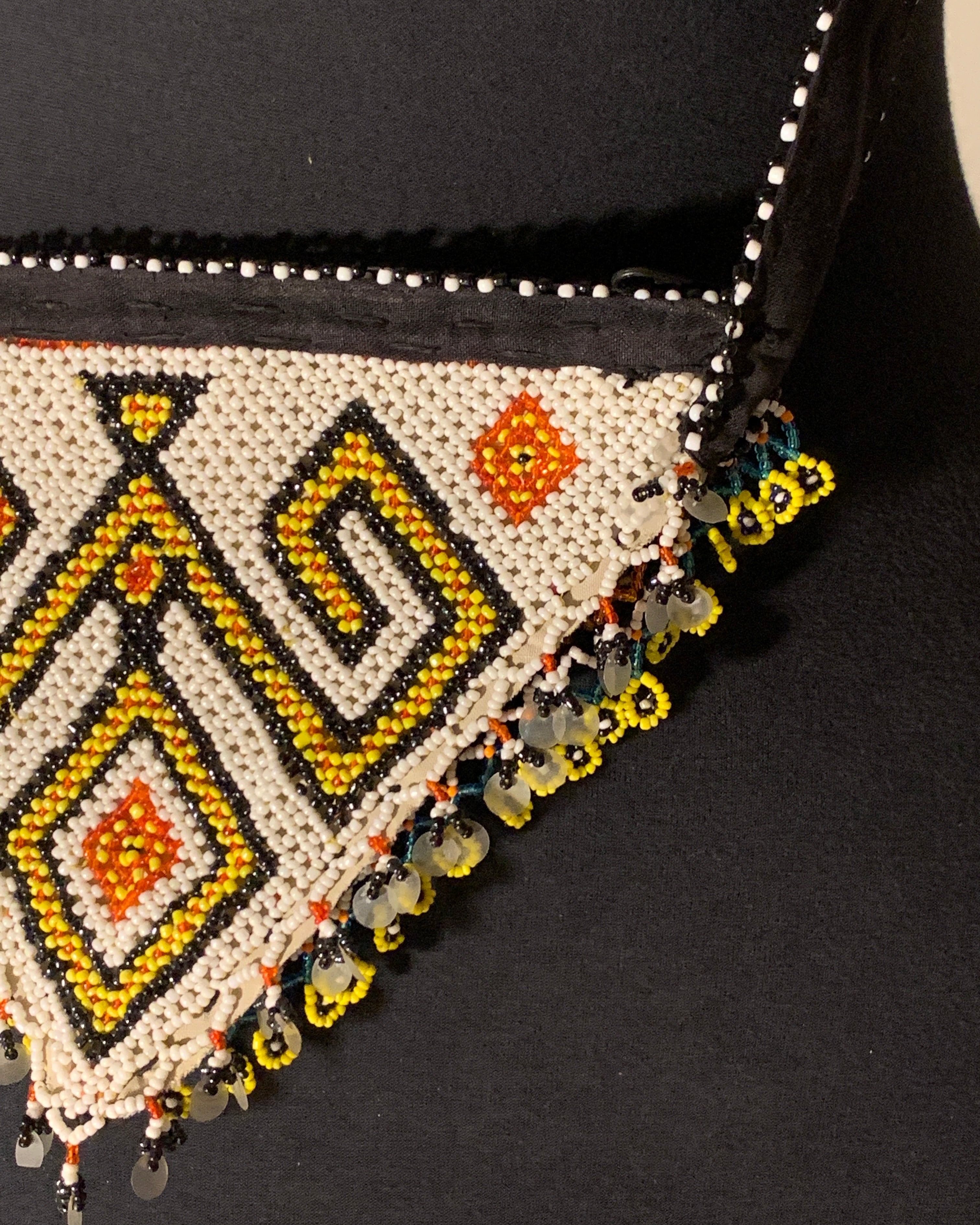 Pashtun Tribal Bead Bag