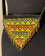 Afghan Costume Beaded Pouch