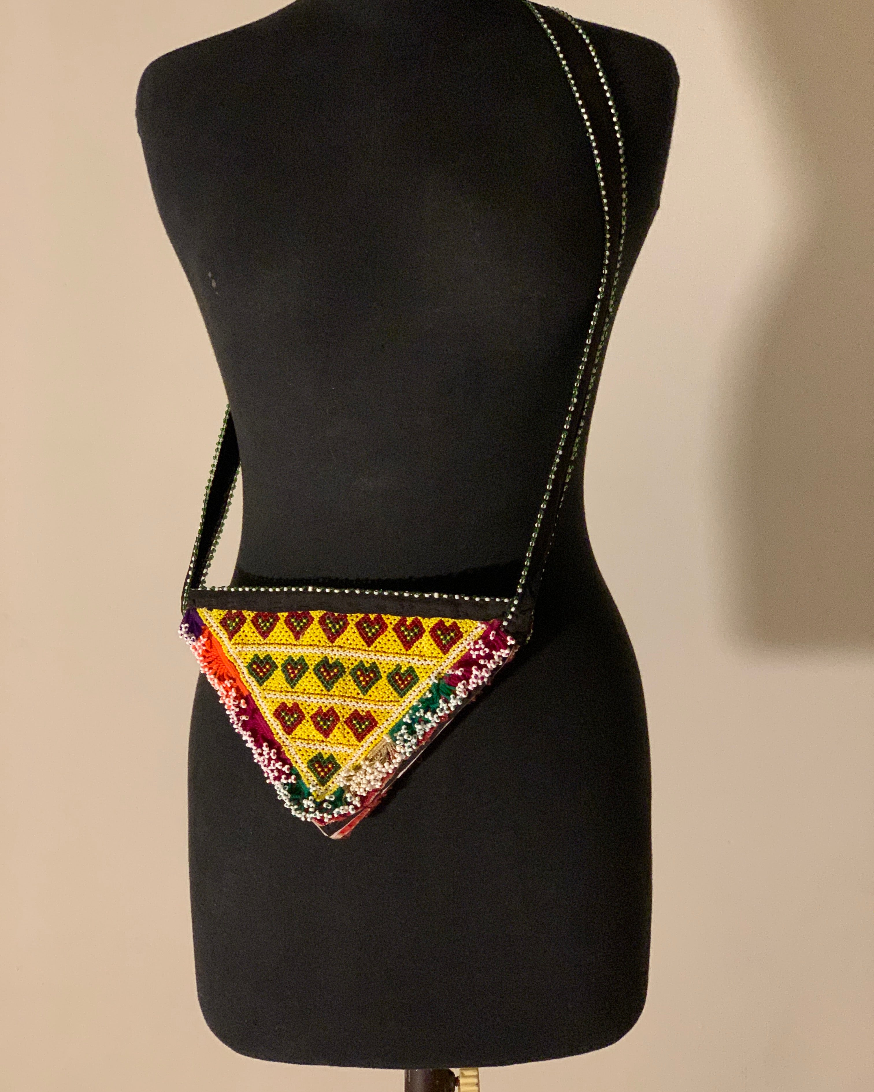 Afghan Artisan Beaded Pouch