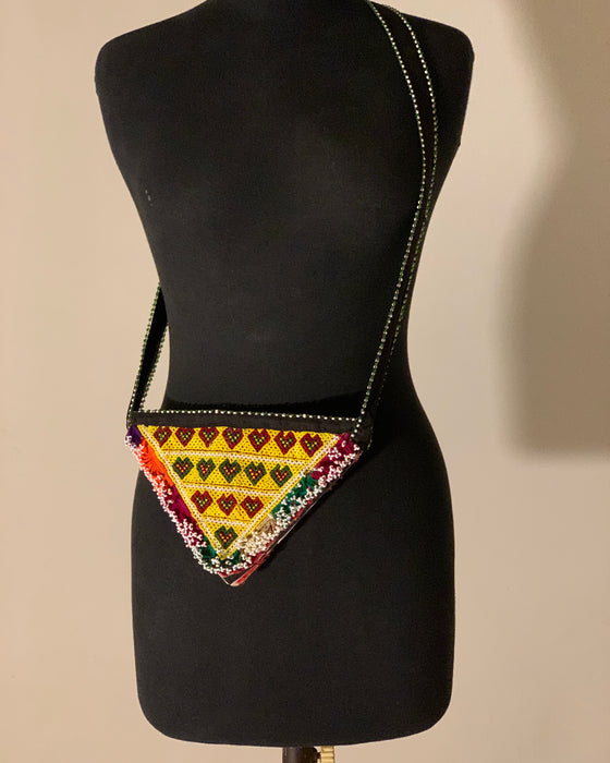 Afghan Artisan Beaded Pouch