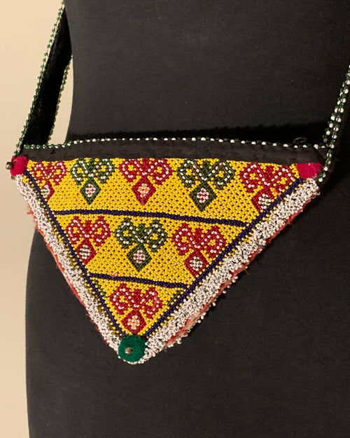 Afghan Artisan Beaded Pouch