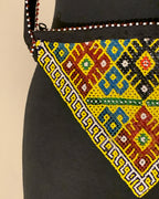 Afghan Folk Beaded Purse