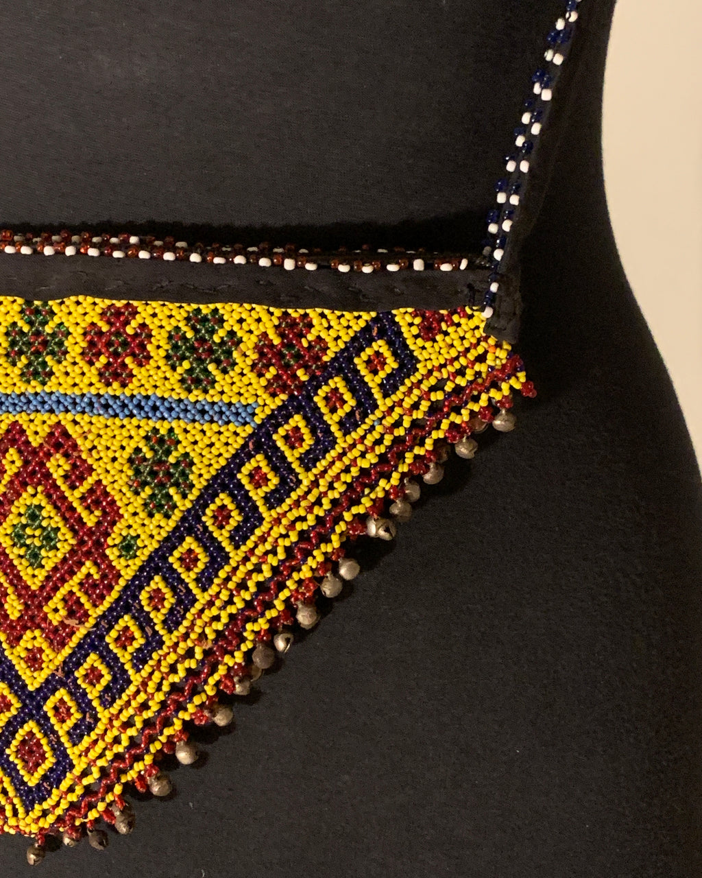Boho Kuchi Beaded Satchel