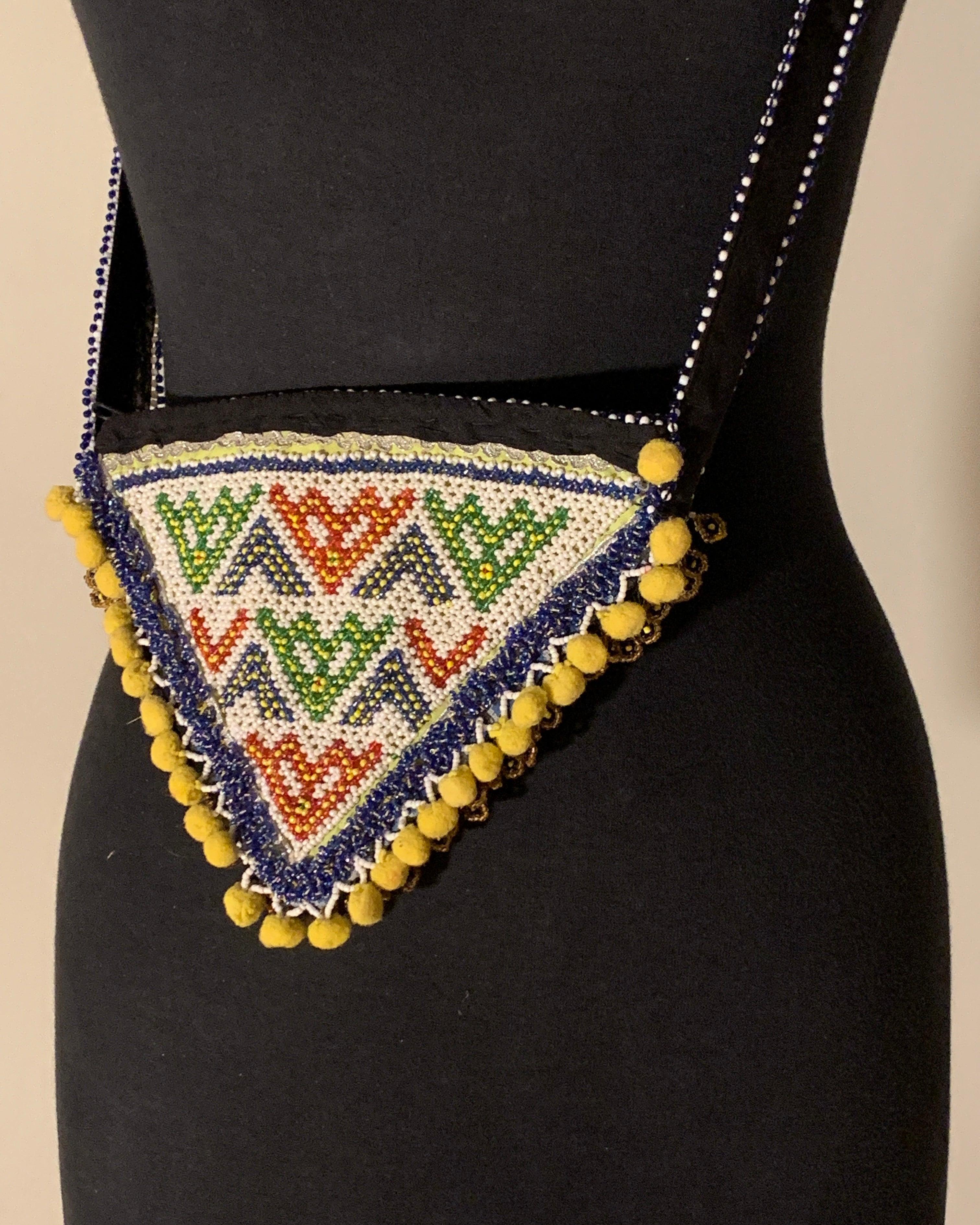 Tribal Afghan Jewelry Bag