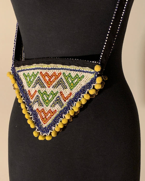 Tribal Afghan Jewelry Bag