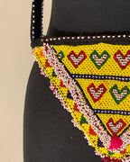 Pashtun Folk Beaded Satchel
