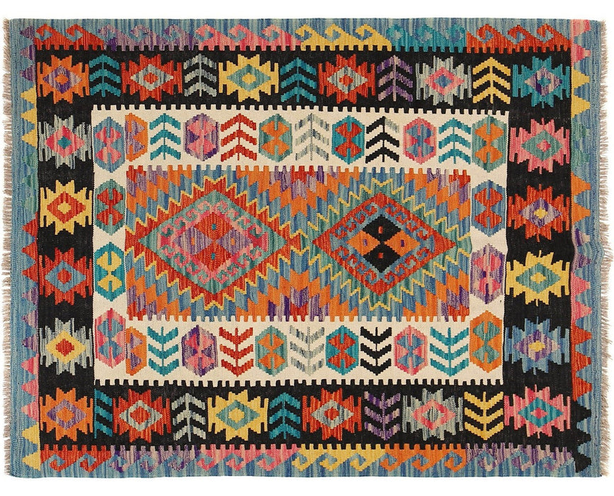 boho style rug, traditional Afghan rug, handcrafted wool carpet, Afghan artisan rug,