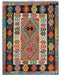 Afghan kilim rug, unique wool rug, handwoven carpet, Chobi rug, bohemian area rug, living room decor, 