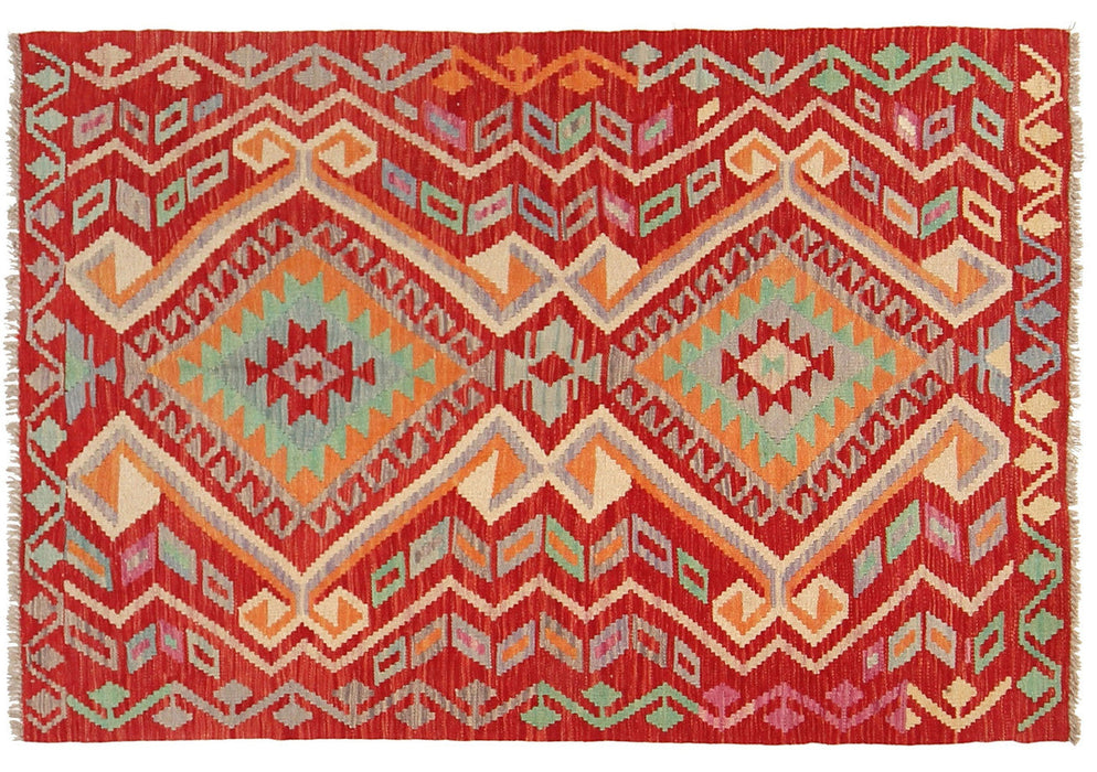 Afghan rug for living room, handcrafted Chobi carpet, Afghan ethnic decor, Afghan