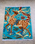 Hand Knotted Deer Rug 2.5x2 ft