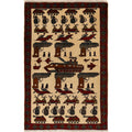 Historical Battle Weapons Scene Carpet 4x2.6 ft