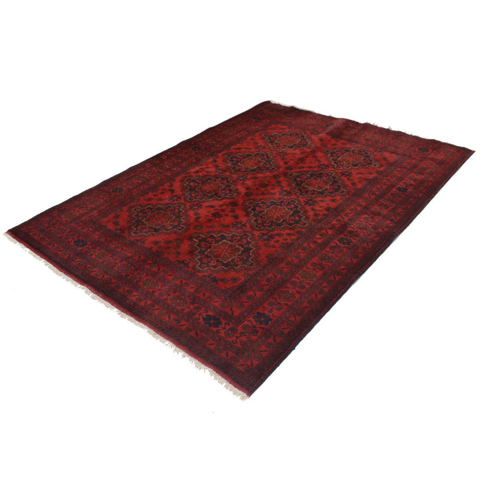 Handcrafted Khal Mohammadi Rug, Afghan Wool Rug, Ethnic Tribal Rugs, 