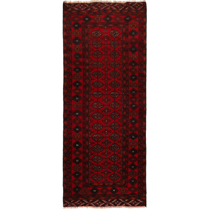 Afghan Artisan Rug, Elegant Home Decor, 