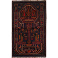 Afghan Prayer Rug Soft Weaving 5.1x3.1 ft